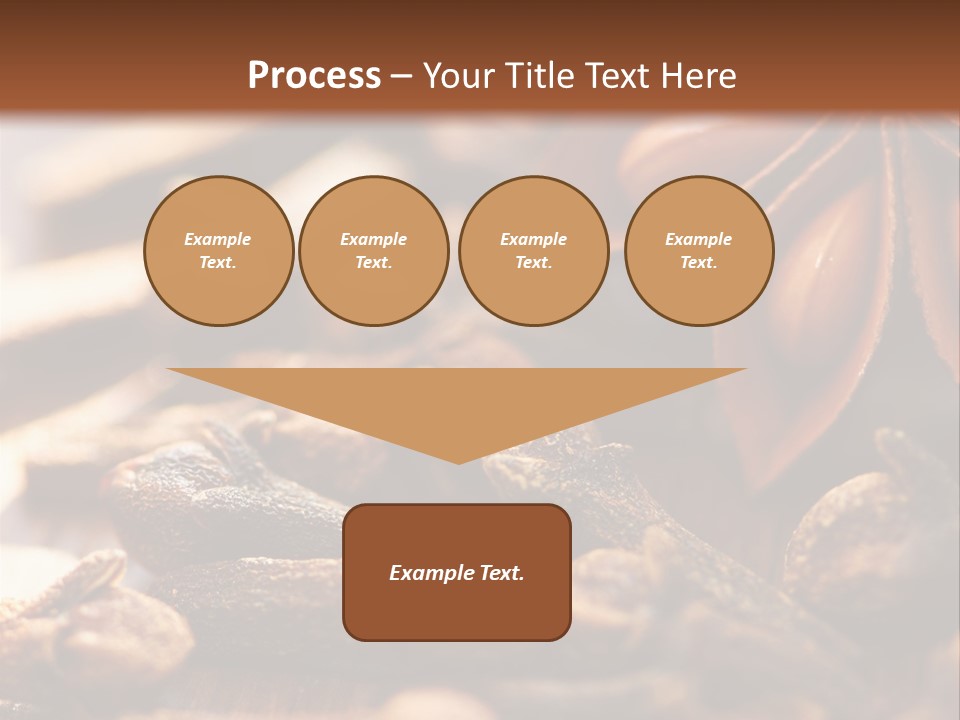 Scenario Bright Condiment PowerPoint Template