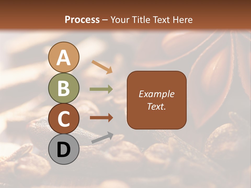 Scenario Bright Condiment PowerPoint Template