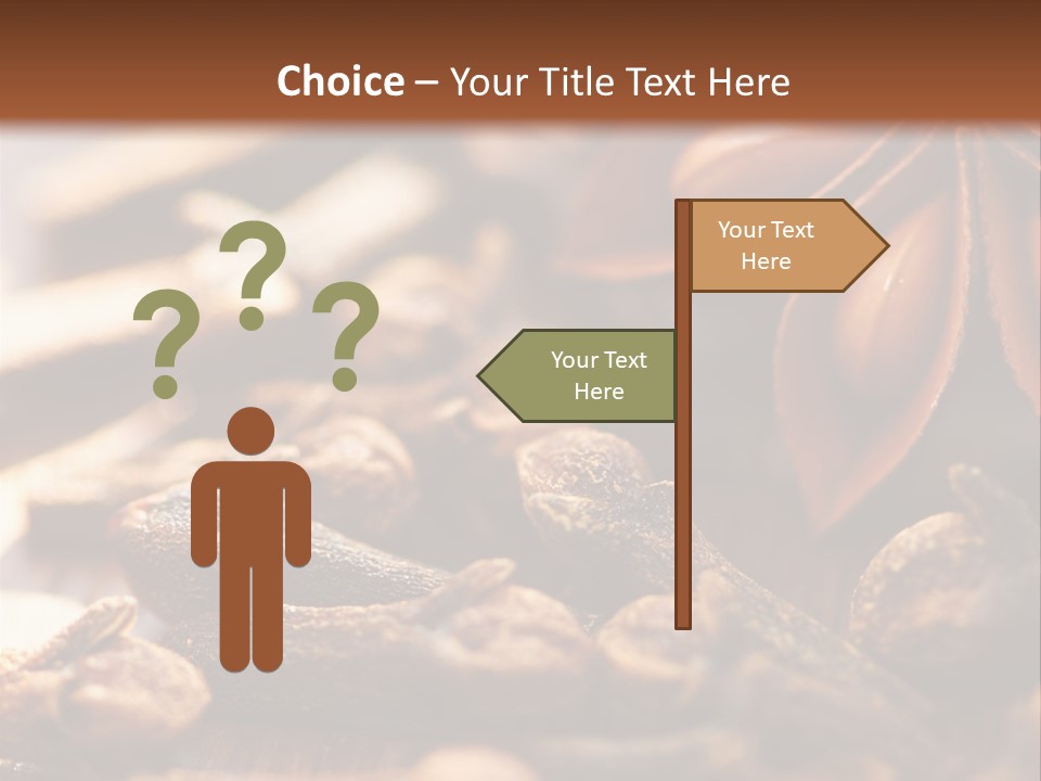Scenario Bright Condiment PowerPoint Template