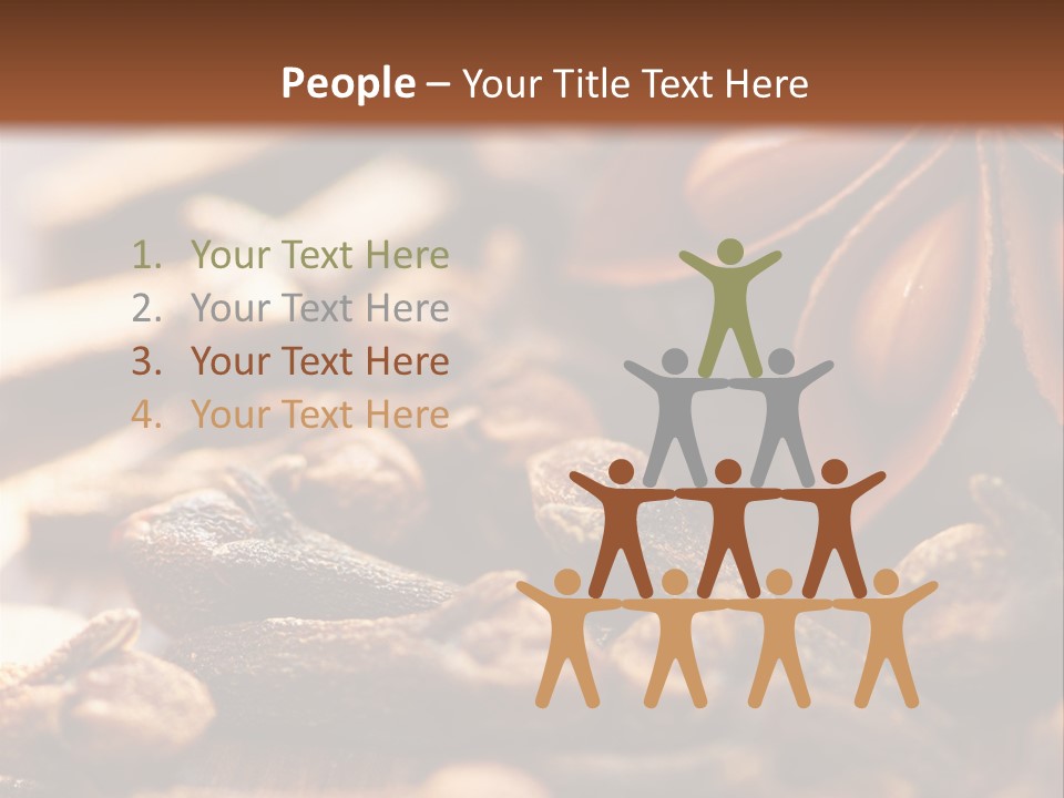 Scenario Bright Condiment PowerPoint Template