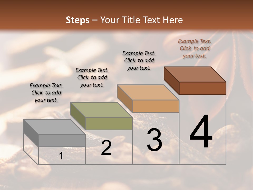 Scenario Bright Condiment PowerPoint Template
