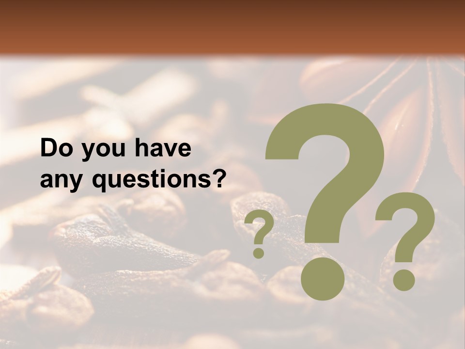 Scenario Bright Condiment PowerPoint Template