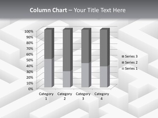 Metaphor Challenge Labyrinth PowerPoint Template