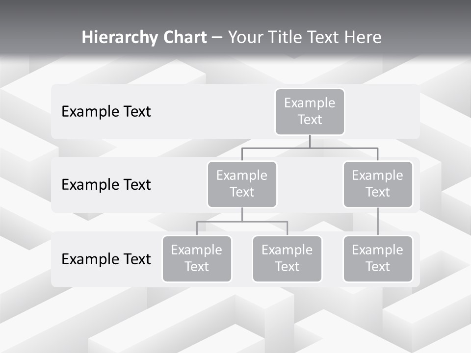 Metaphor Challenge Labyrinth PowerPoint Template
