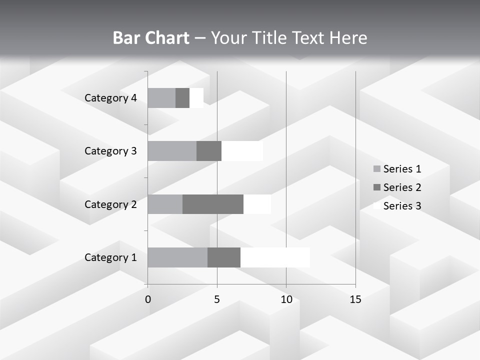 Metaphor Challenge Labyrinth PowerPoint Template