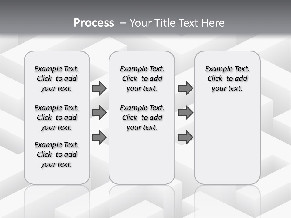 Metaphor Challenge Labyrinth PowerPoint Template