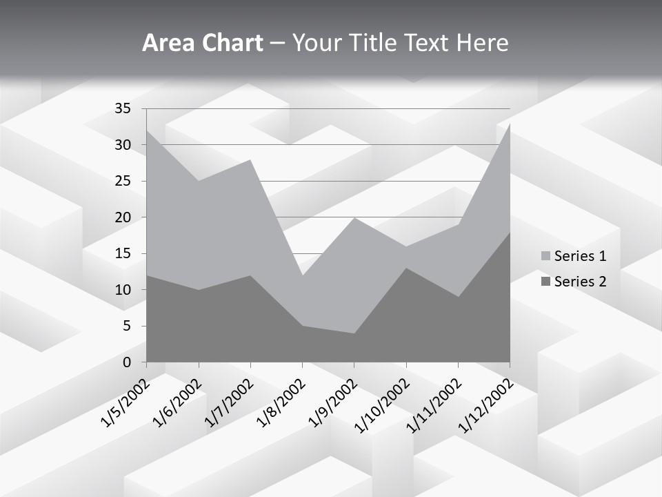 Metaphor Challenge Labyrinth PowerPoint Template
