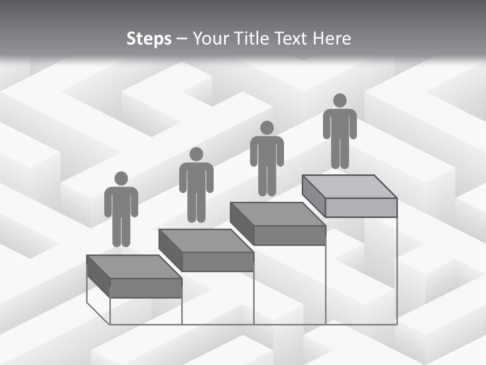 Metaphor Challenge Labyrinth PowerPoint Template