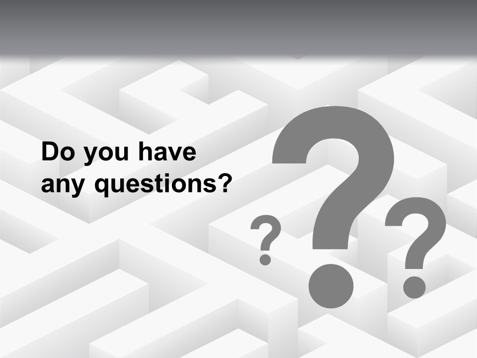 Metaphor Challenge Labyrinth PowerPoint Template