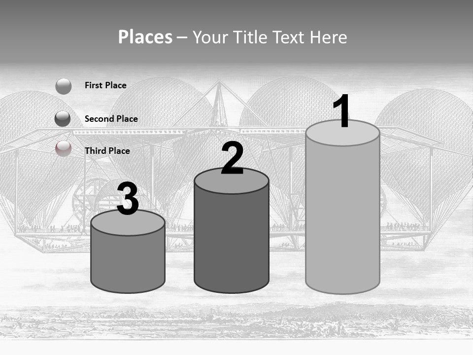 Aerial Science Fiction Adventure PowerPoint Template