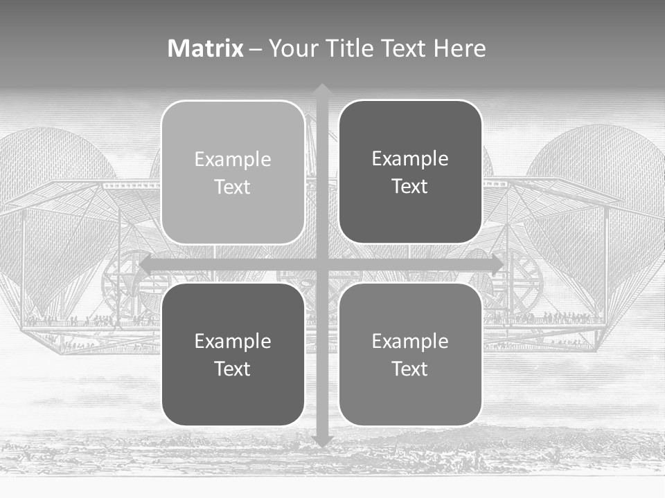 Aerial Science Fiction Adventure PowerPoint Template