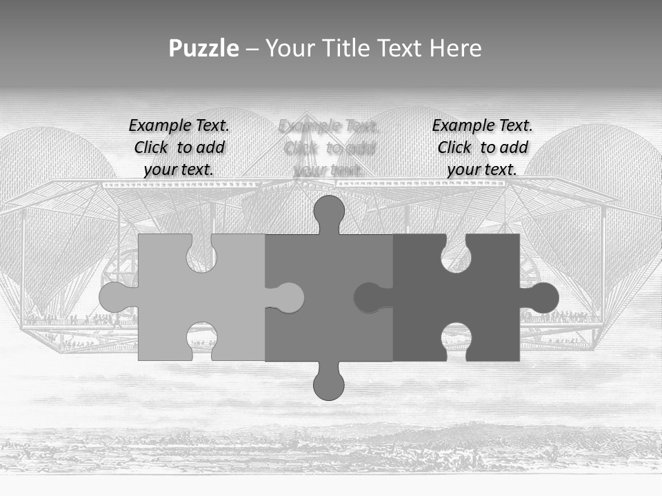 Aerial Science Fiction Adventure PowerPoint Template