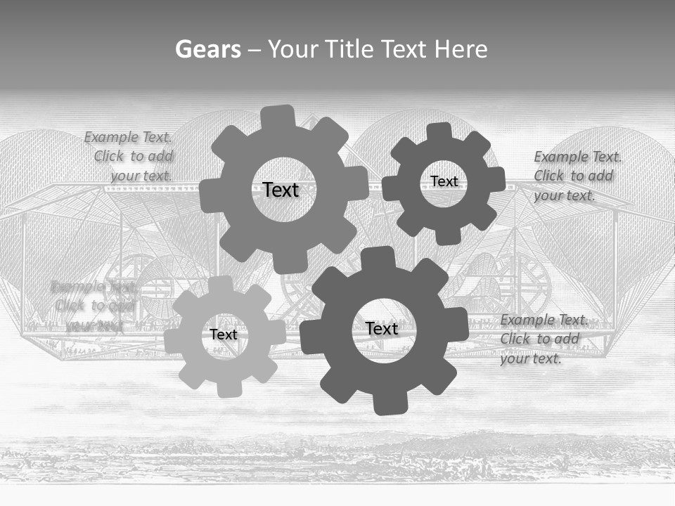 Aerial Science Fiction Adventure PowerPoint Template