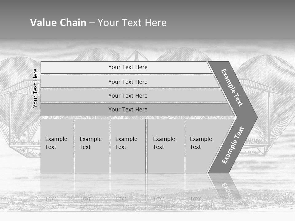 Aerial Science Fiction Adventure PowerPoint Template