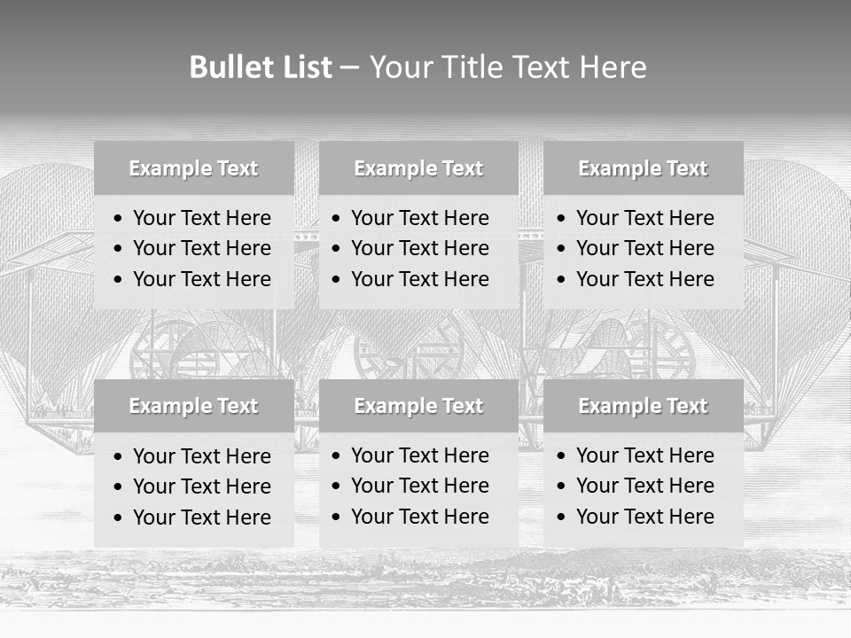 Aerial Science Fiction Adventure PowerPoint Template