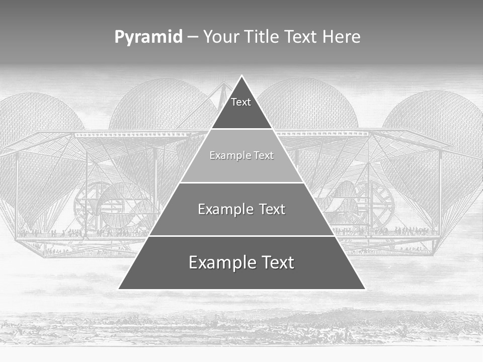 Aerial Science Fiction Adventure PowerPoint Template