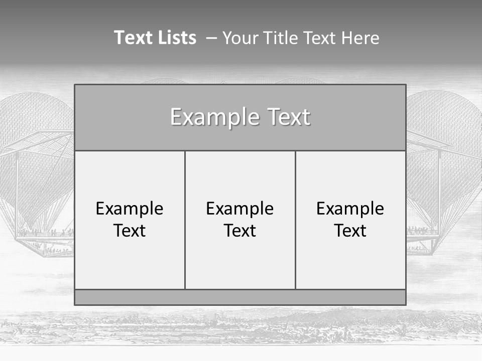 Aerial Science Fiction Adventure PowerPoint Template