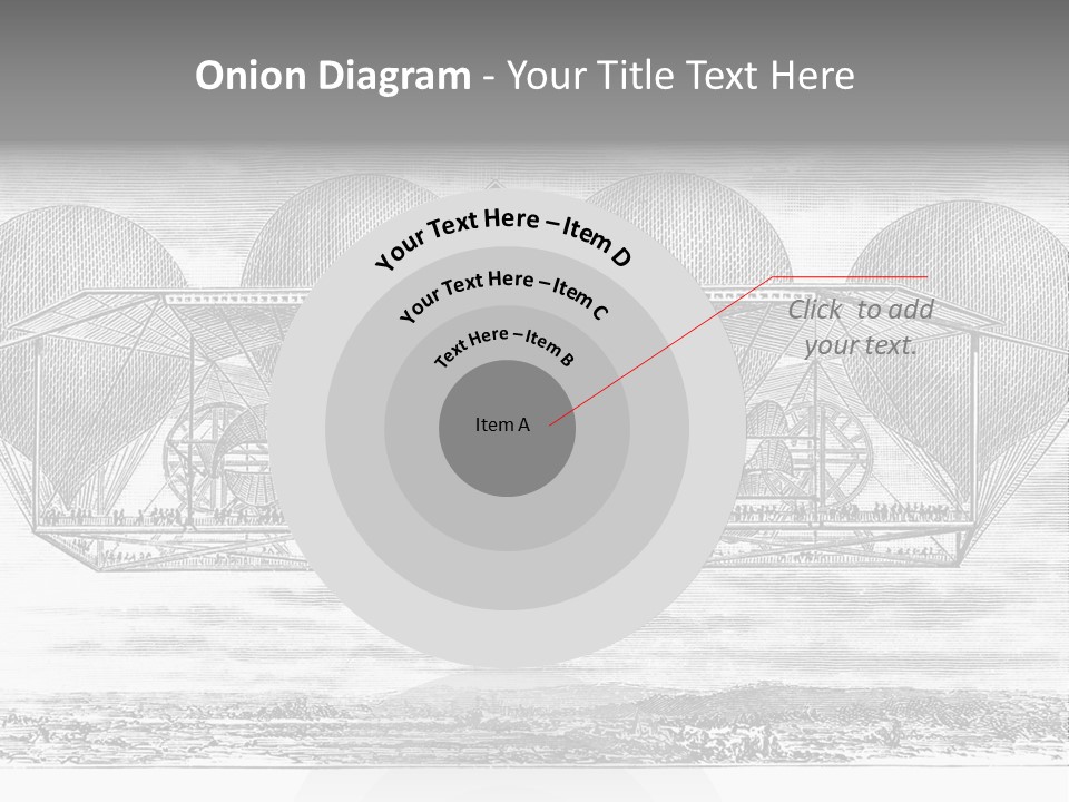 Aerial Science Fiction Adventure PowerPoint Template