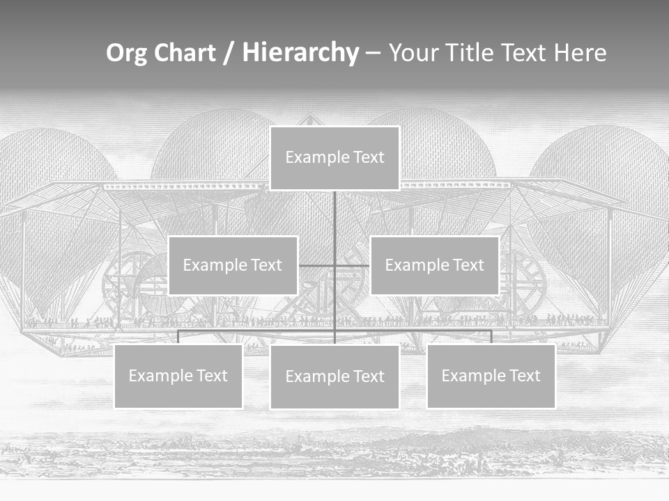 Aerial Science Fiction Adventure PowerPoint Template