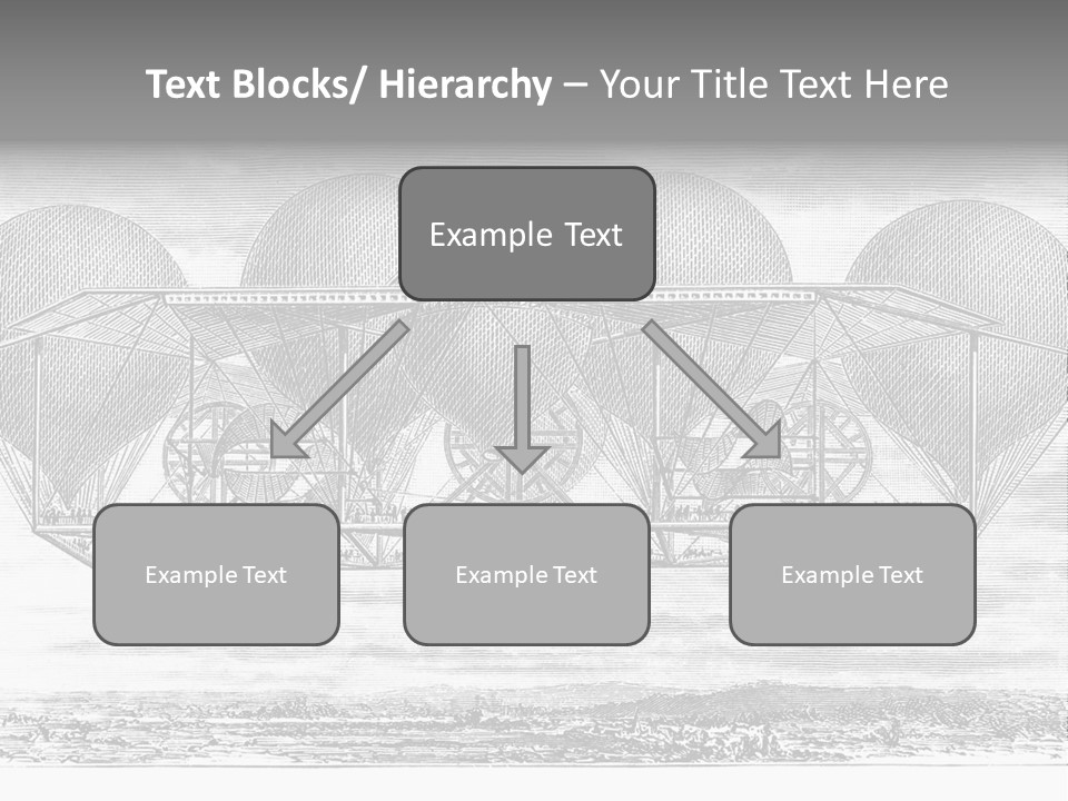 Aerial Science Fiction Adventure PowerPoint Template