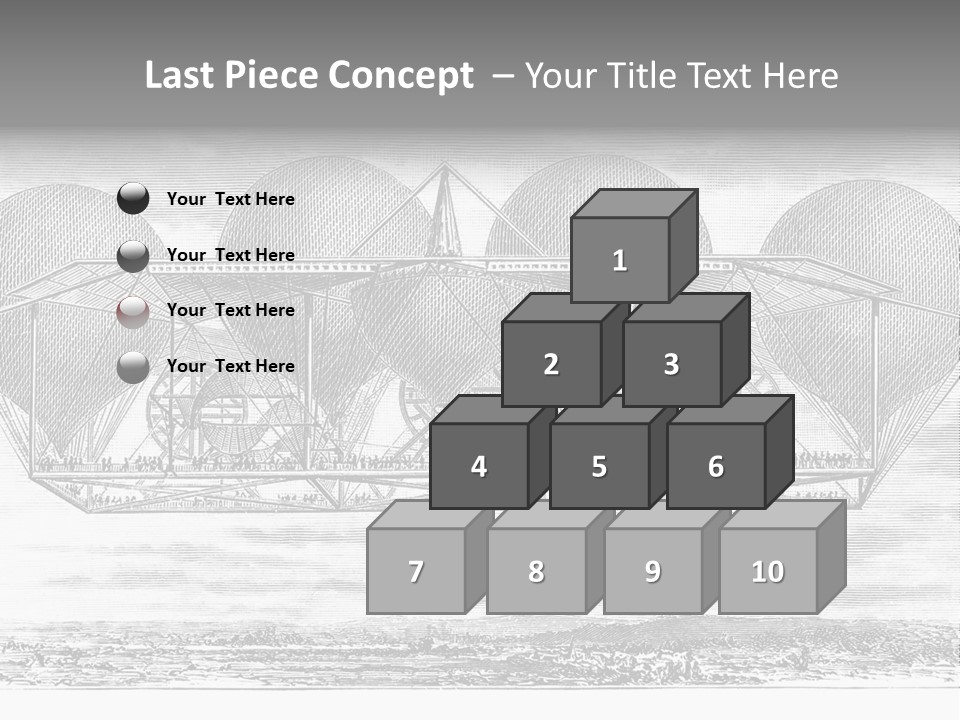 Aerial Science Fiction Adventure PowerPoint Template