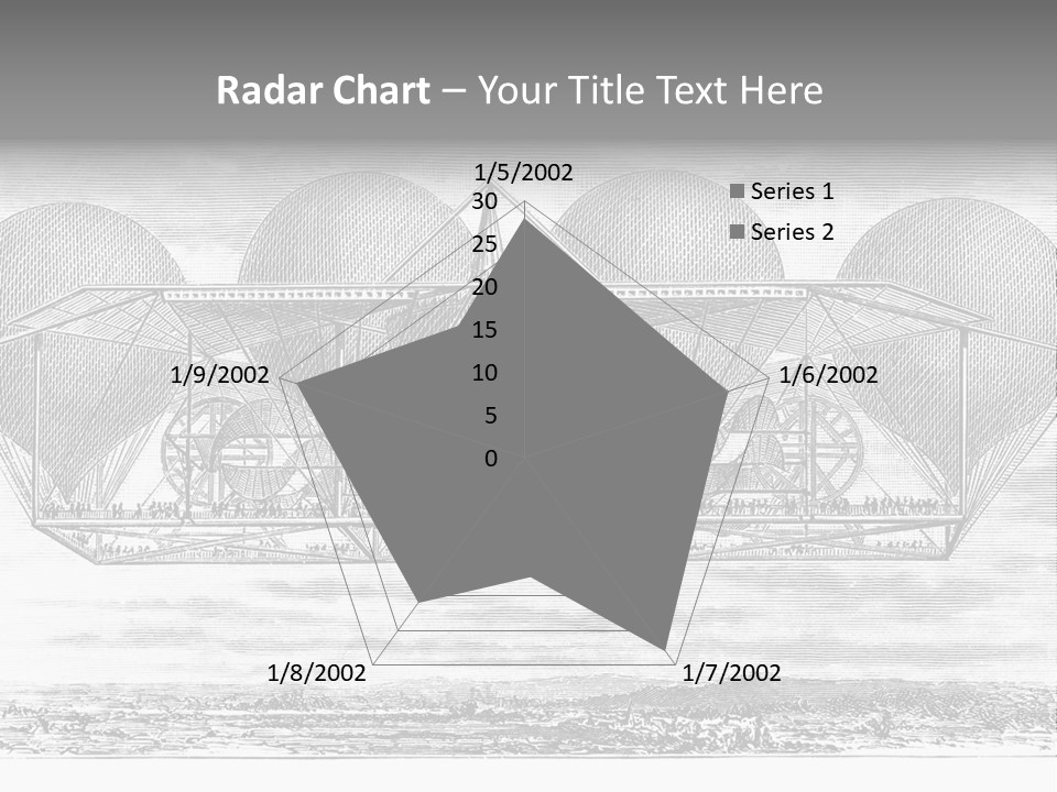 Aerial Science Fiction Adventure PowerPoint Template