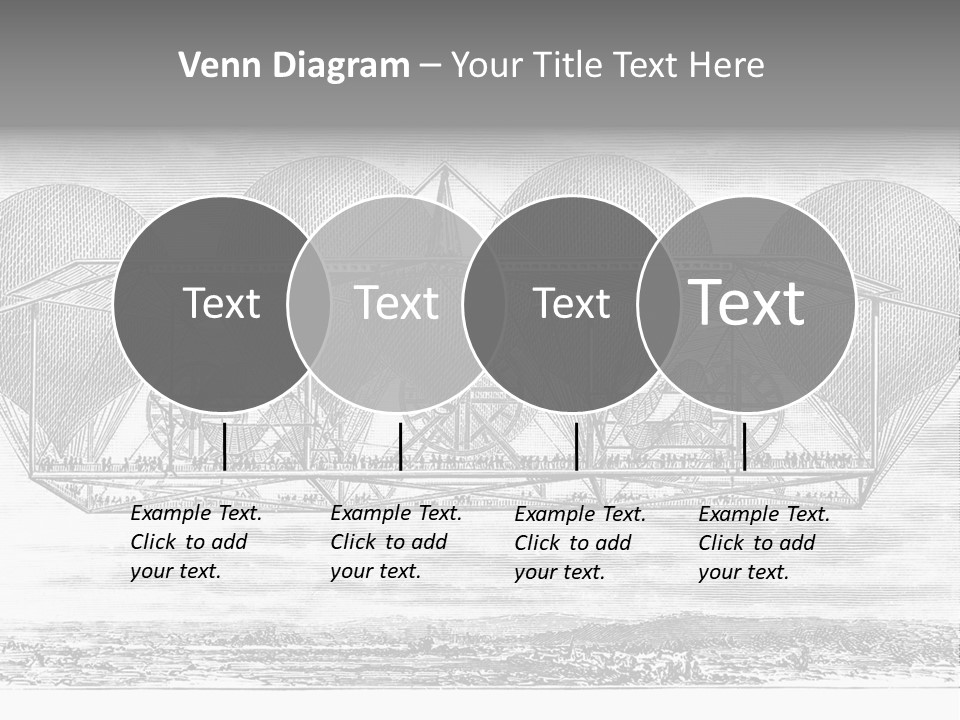 Aerial Science Fiction Adventure PowerPoint Template