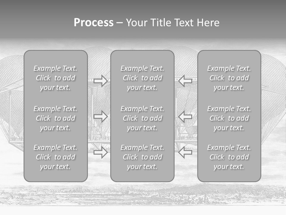 Aerial Science Fiction Adventure PowerPoint Template
