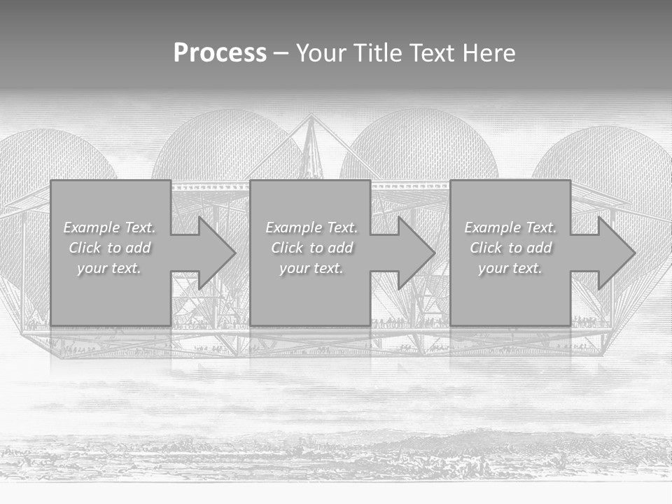 Aerial Science Fiction Adventure PowerPoint Template