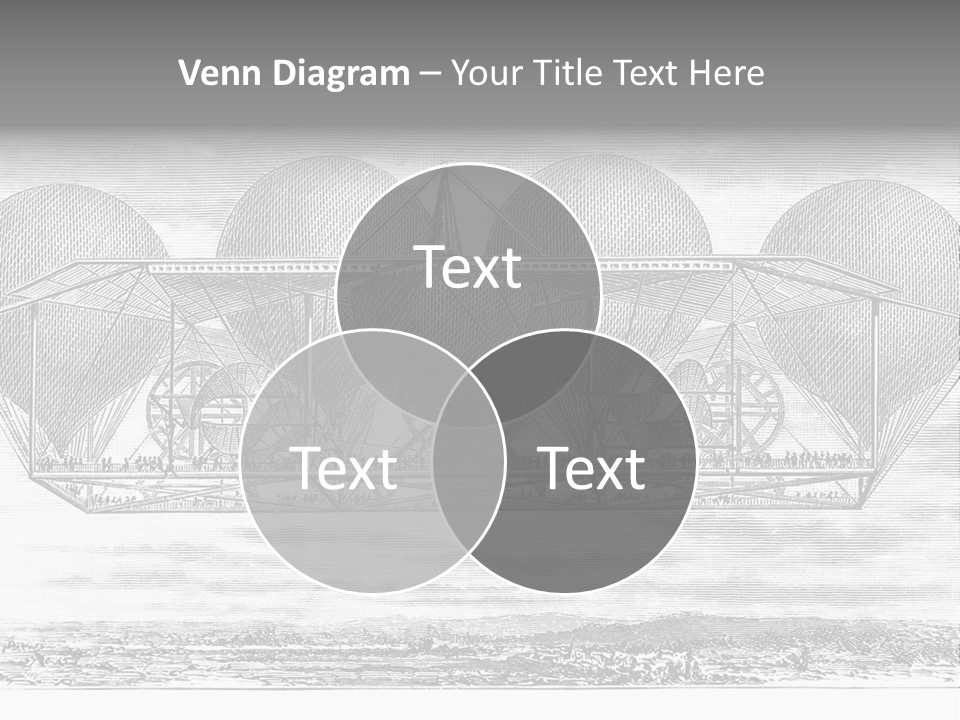 Aerial Science Fiction Adventure PowerPoint Template