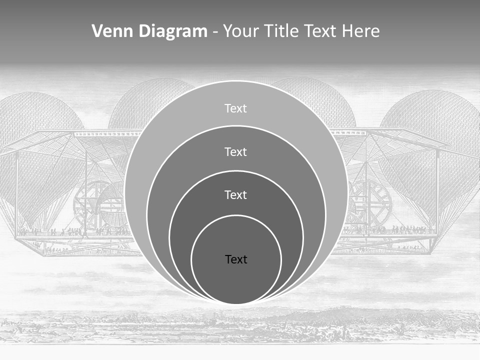 Aerial Science Fiction Adventure PowerPoint Template