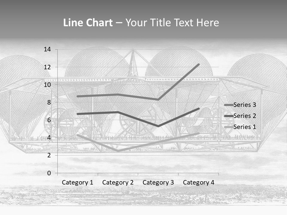 Aerial Science Fiction Adventure PowerPoint Template