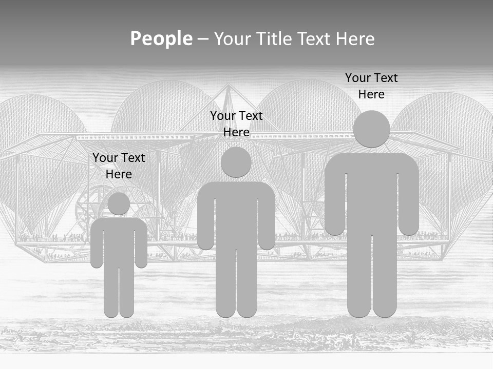 Aerial Science Fiction Adventure PowerPoint Template