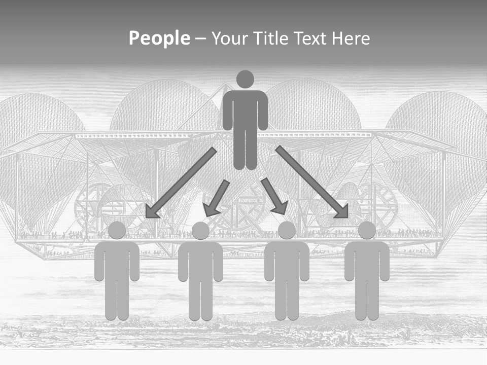Aerial Science Fiction Adventure PowerPoint Template