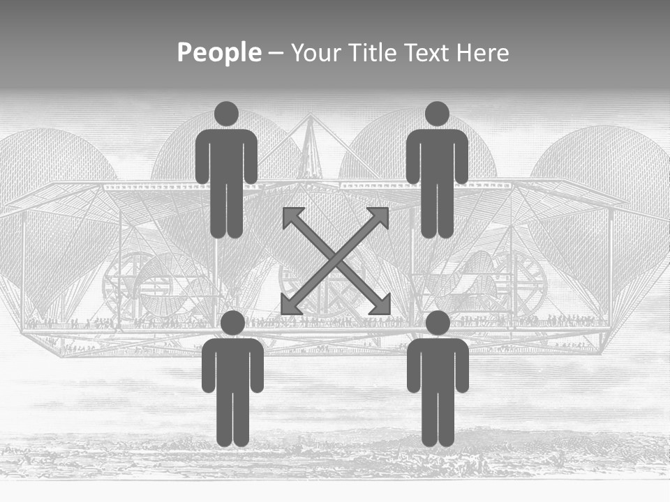 Aerial Science Fiction Adventure PowerPoint Template