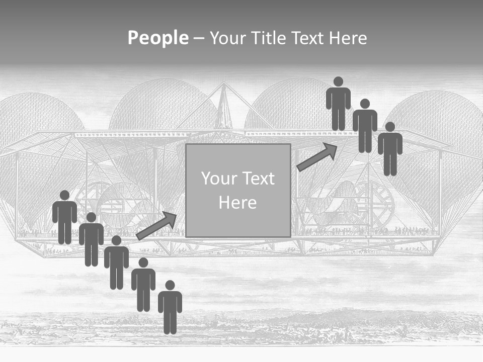 Aerial Science Fiction Adventure PowerPoint Template
