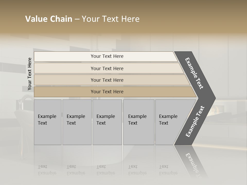 Bathroom House Perspective PowerPoint Template