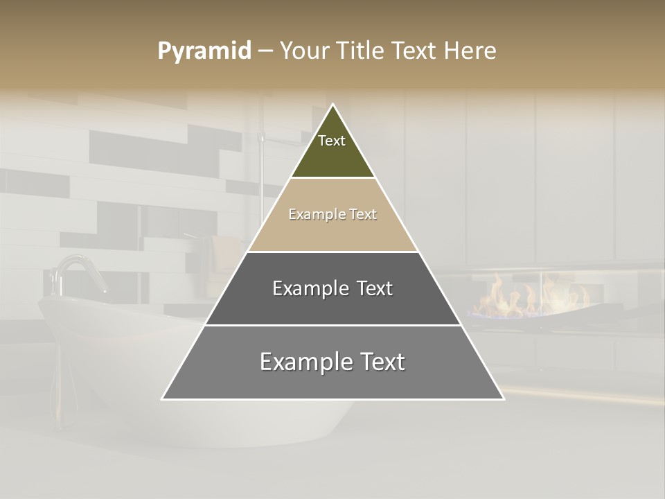 Bathroom House Perspective PowerPoint Template