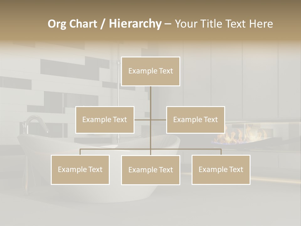 Bathroom House Perspective PowerPoint Template