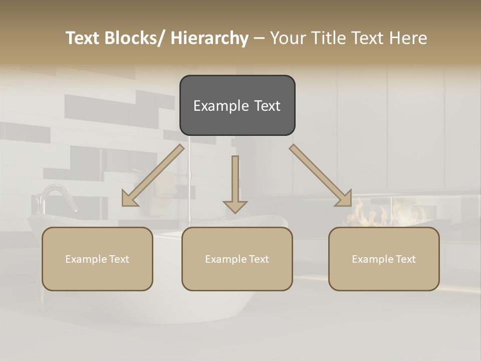 Bathroom House Perspective PowerPoint Template