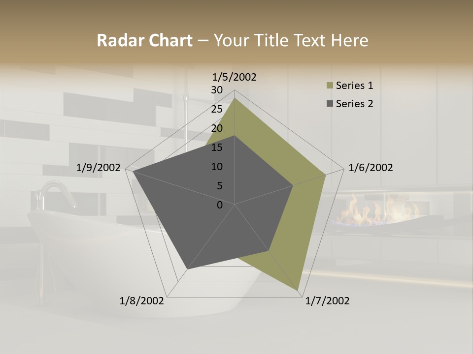 Bathroom House Perspective PowerPoint Template