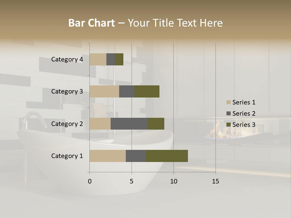 Bathroom House Perspective PowerPoint Template