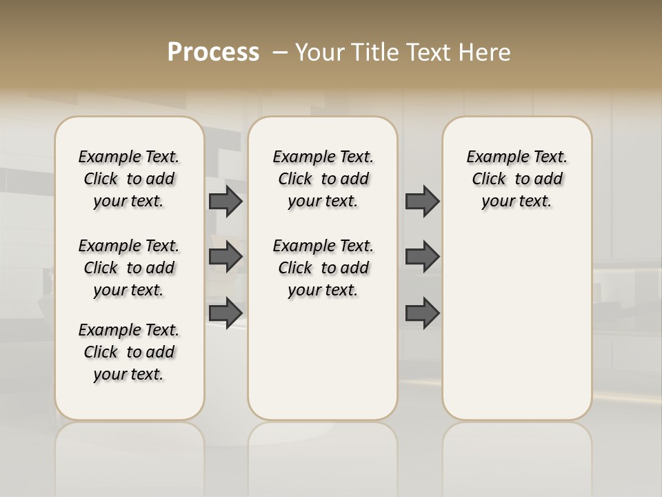 Bathroom House Perspective PowerPoint Template