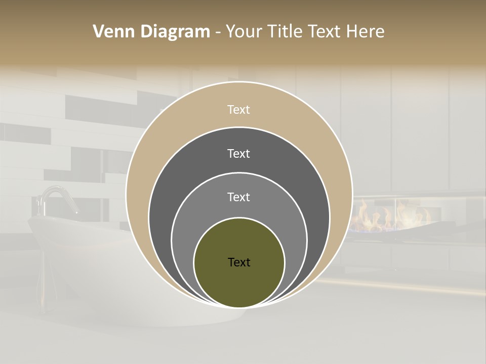 Bathroom House Perspective PowerPoint Template