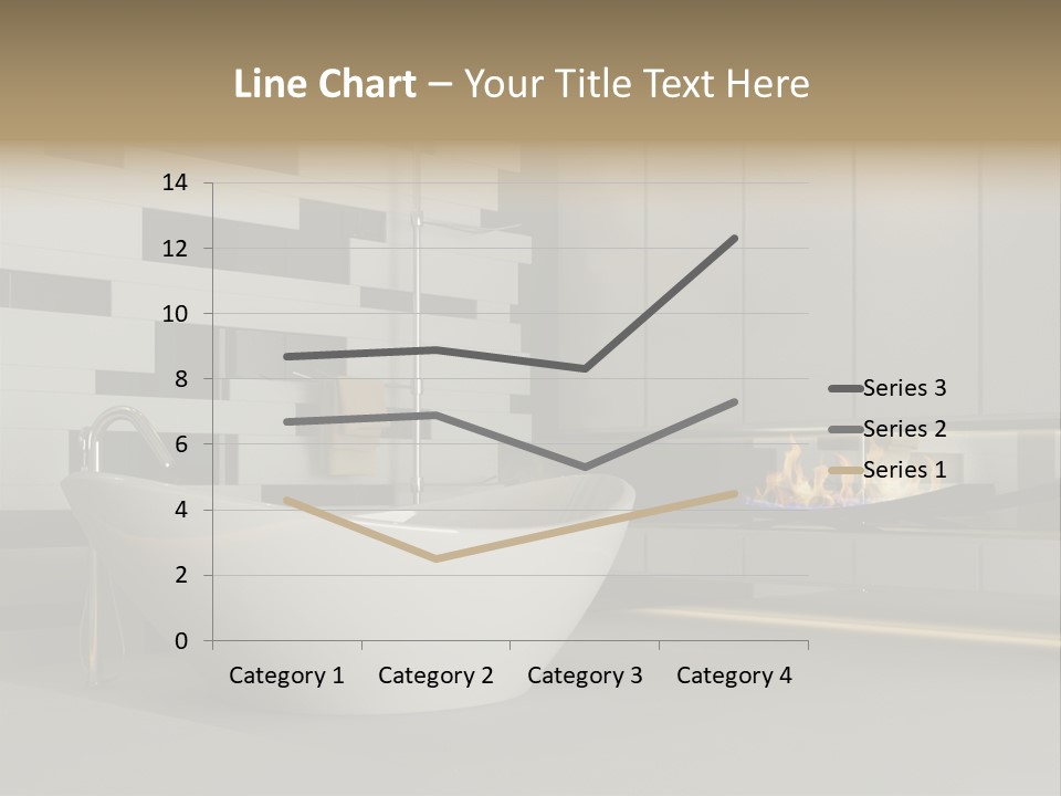 Bathroom House Perspective PowerPoint Template