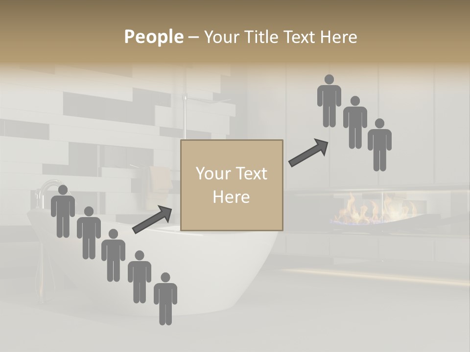 Bathroom House Perspective PowerPoint Template