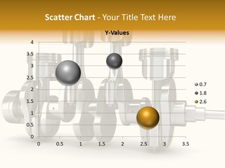 Motor Crankshaft Spare PowerPoint Template