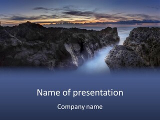 Indien Magique Marin PowerPoint Template