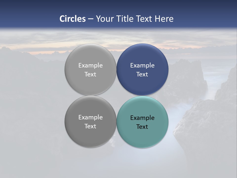 Indien Magique Marin PowerPoint Template