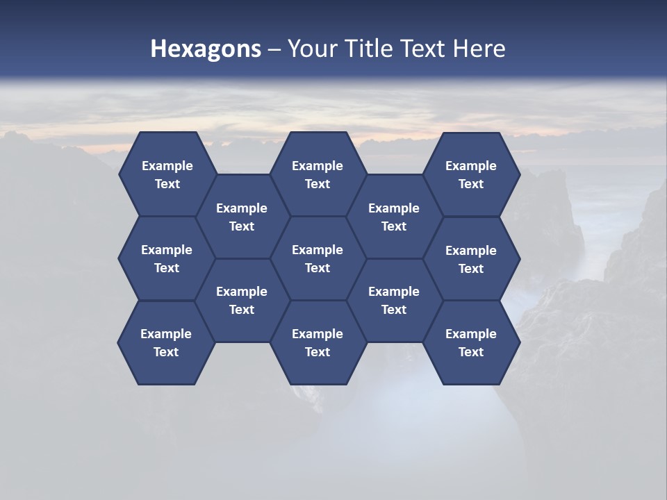 Indien Magique Marin PowerPoint Template